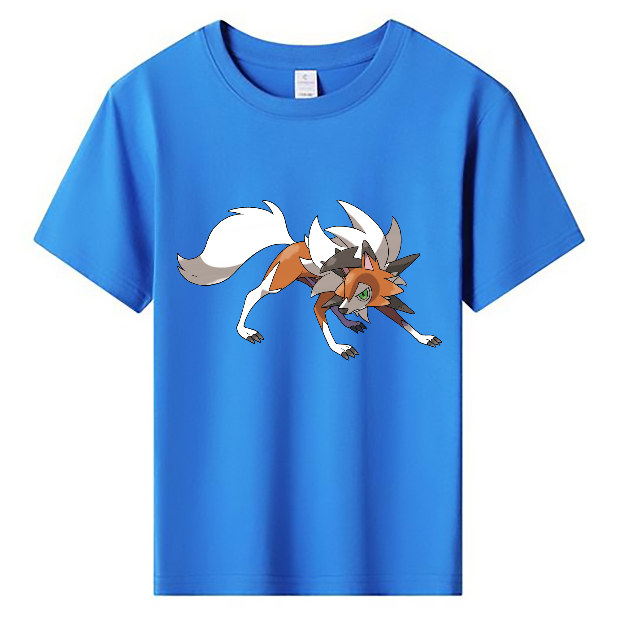 （画像用） ポケットモンスター Pokémon 綿100％キッズTシャツ（フロントプリント）
